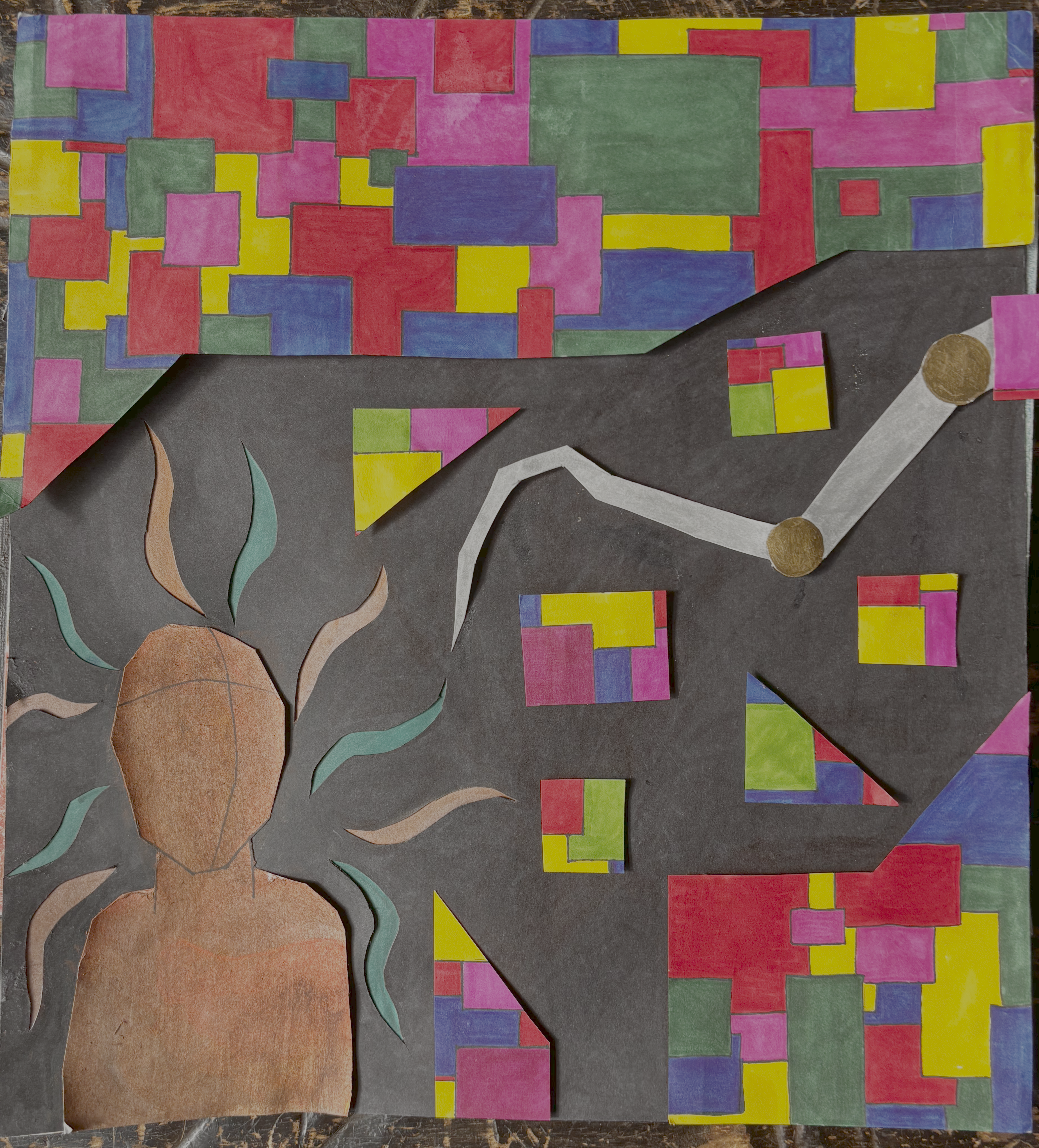 Faces in discordant symphony 2