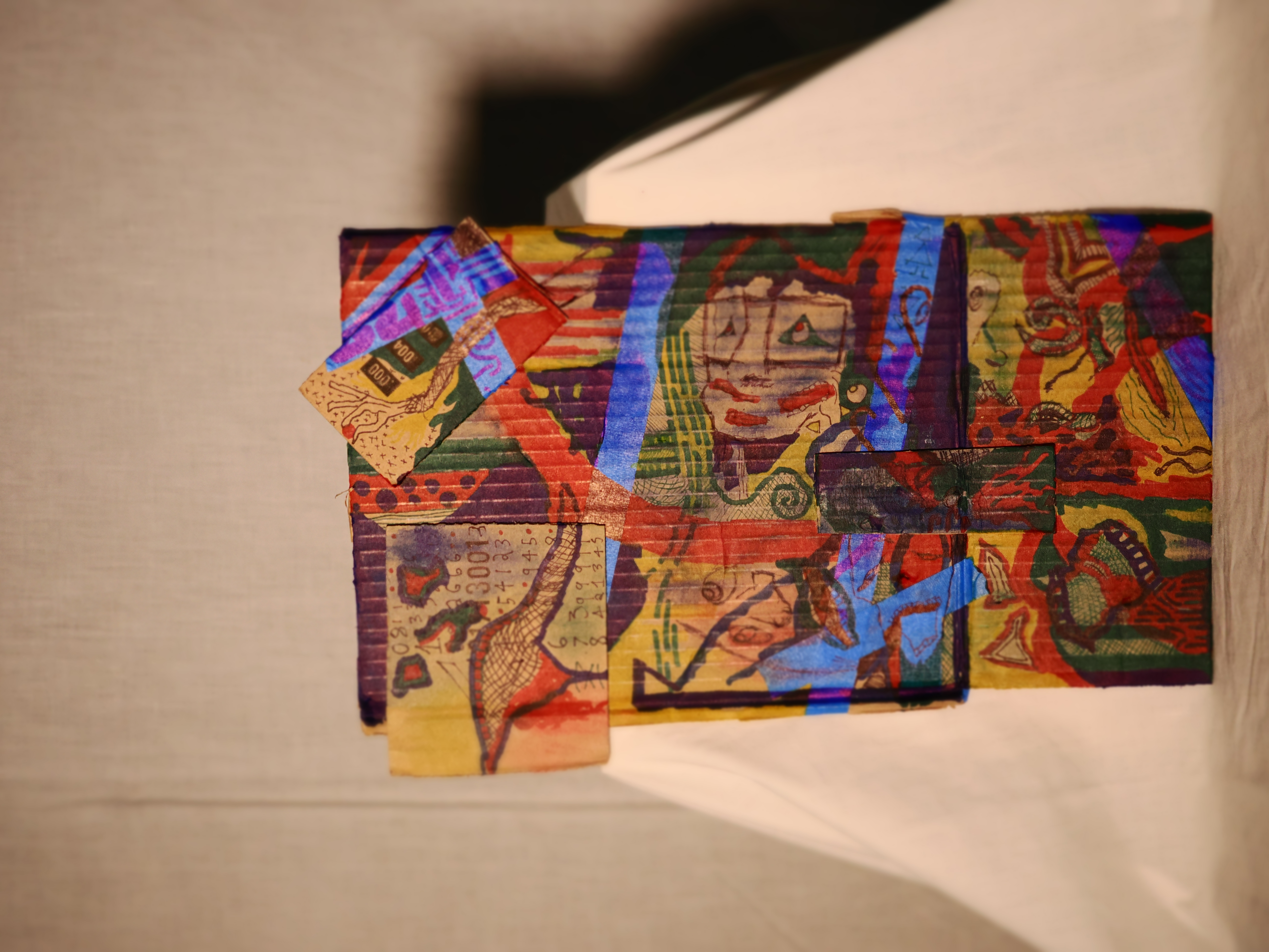 Faces in discordant symphony 2